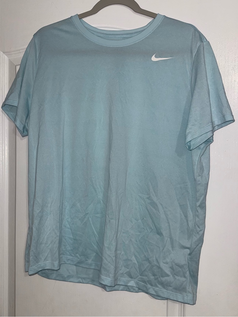 Nike Light Blue Dri-FIT Crew Tee